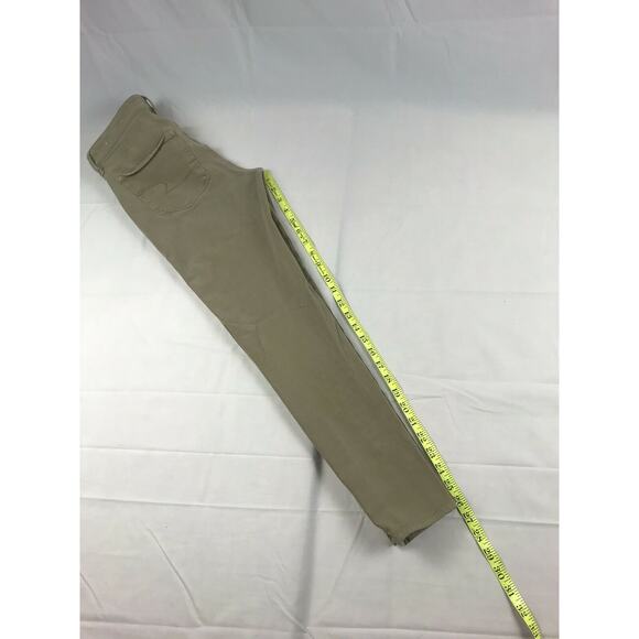 American Eagle Super Super Stretch X4 Womens Tan Hi-Rise Pants Jeggings Sz 4 Reg - Picture 8 of 12